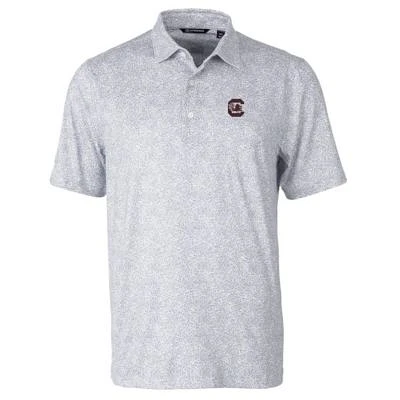 NCAA South Carolina Gamecocks Pike Constellation Print Stretch Polo