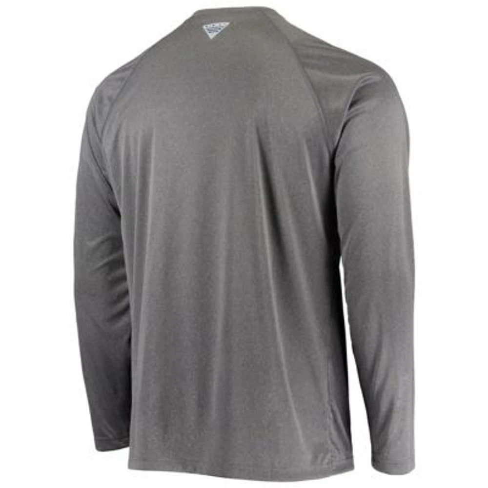 NCAA Kentucky Wildcats Terminal Tackle Omni-Shade Raglan Long Sleeve T-Shirt