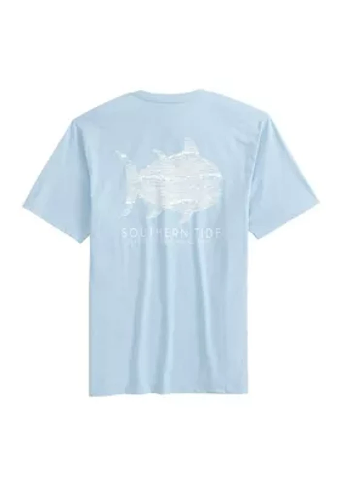 Men's Ships and Seagulls Graphic T-Shirt