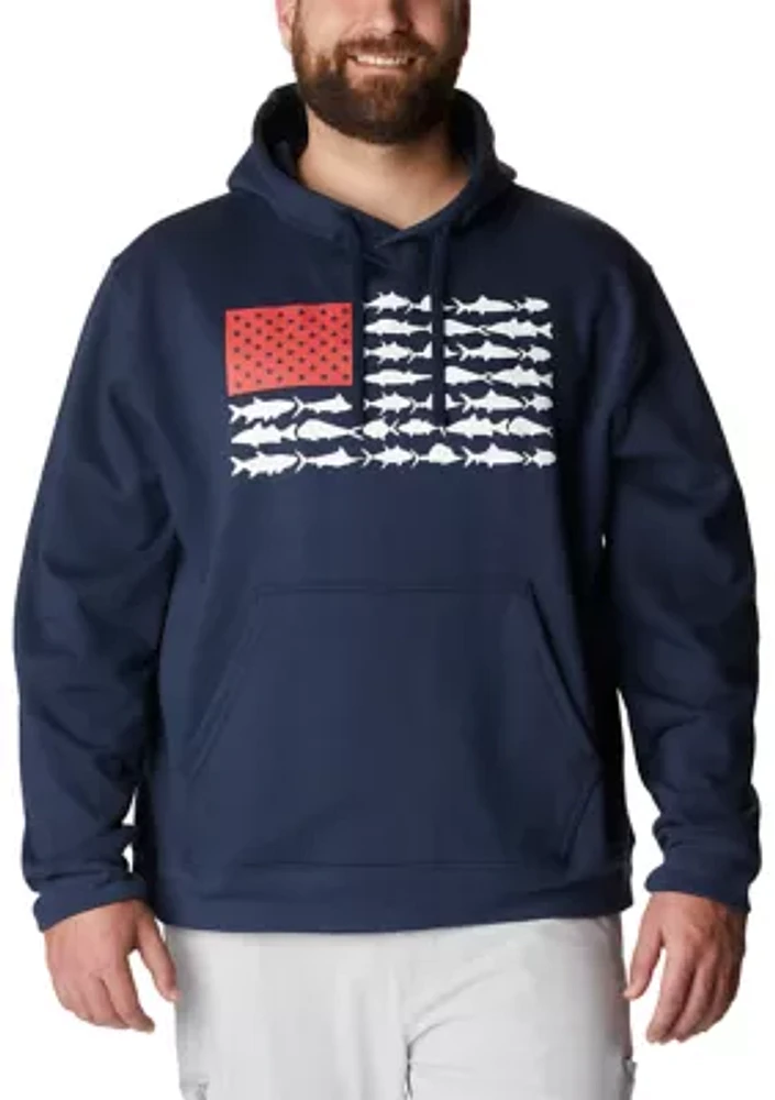 Men's Tall PFG™ Fish Flag II Hoodie