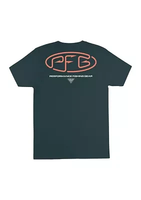 Short Sleeve Digifish Flag Graphic T-Shirt