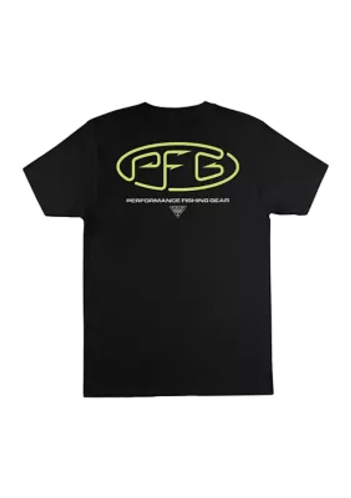 Short Sleeve Logo Looper Graphic T-Shirt