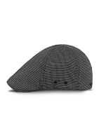 Micro Check Dome Top Ivy Hat