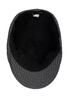 Micro Check Dome Top Ivy Hat