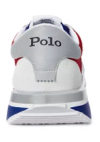 Train 89 Suede and Oxford Sneakers