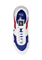 Train 89 Suede and Oxford Sneakers