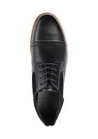 Griff Cap Toe Brogue Derby Shoes