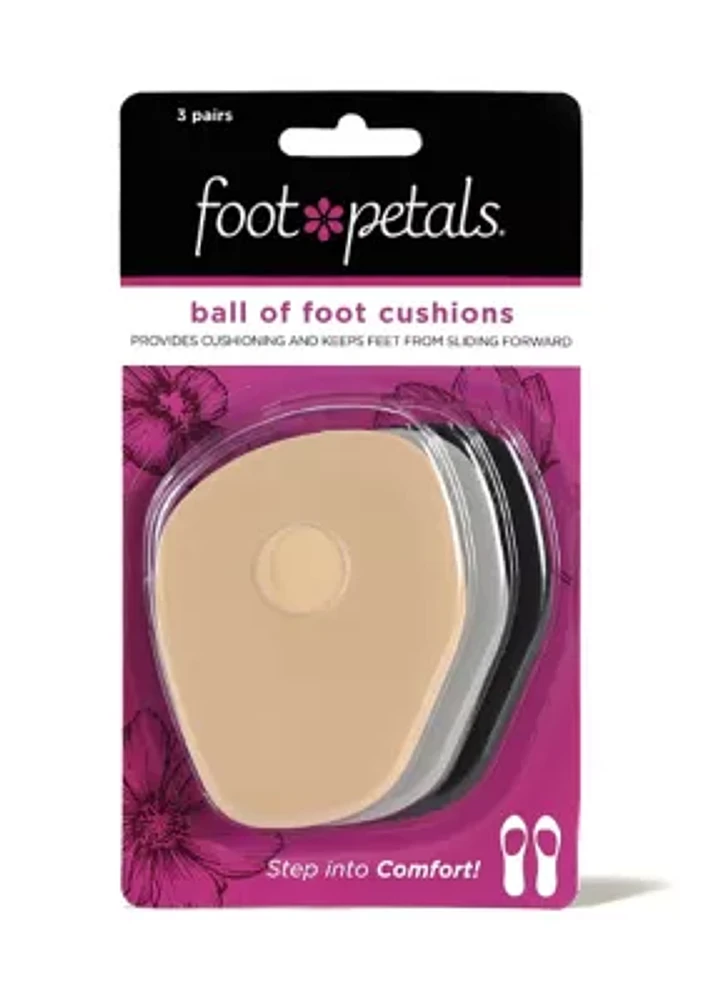 Ball of Foot Cushions - Set 3 Pairs