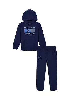 Toddler Boys Reverse Rival Graphic Hoodie and Joggers Set