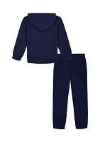 Toddler Boys Reverse Rival Graphic Hoodie and Joggers Set