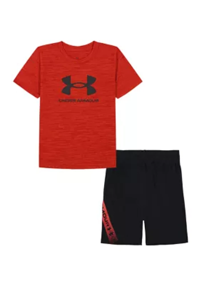 Baby Boys Logo Graphic T-Shirt and Shorts Set