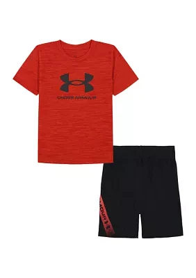 Baby Boys Logo Graphic T-Shirt and Shorts Set