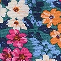 Toddler Girls Floral Printed Smocked Dress