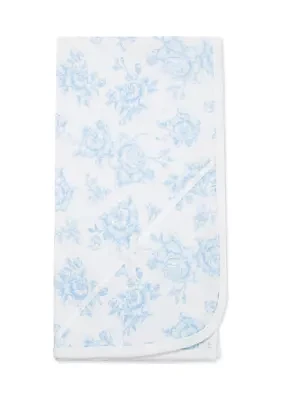 Baby Blue Roses Blanket