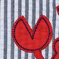 Baby Boys Crab Sunsuit with Hat