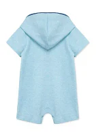 Baby Boys Breezy Hooded Romper