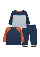 Baby Boys Football Graphic 3 Piece Play Set