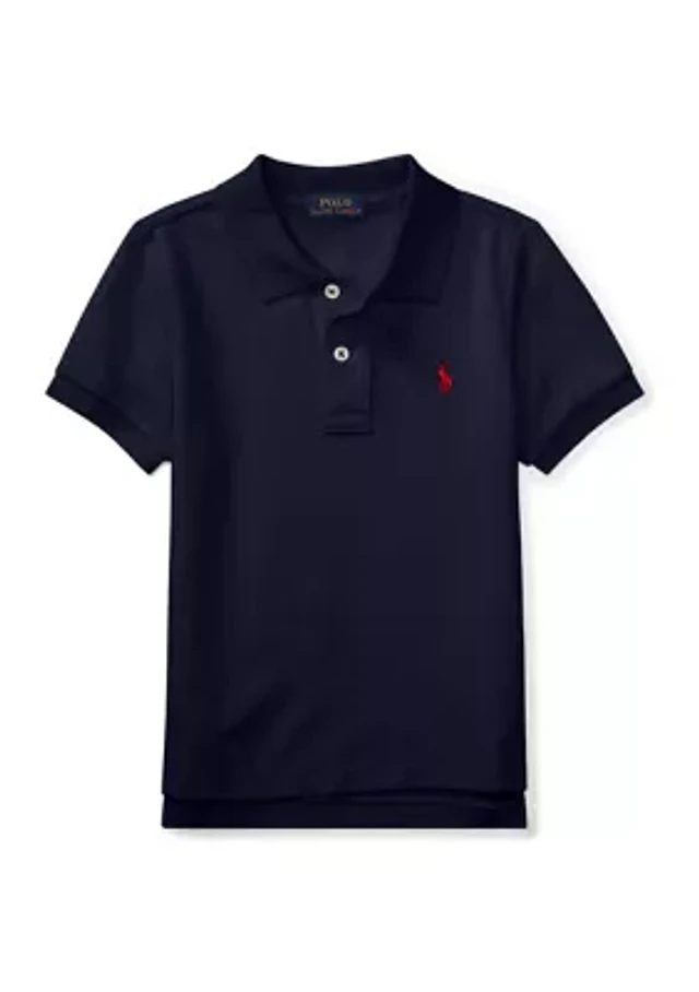 Ralph Lauren Childrenswear Boys 2-7 Cotton Mesh Polo Shirt at