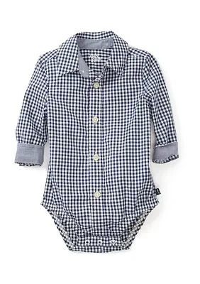 Baby Boys Woven Printed Bodysuit