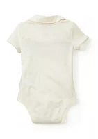Baby Boys Polo Bodysuit
