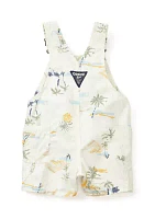 Baby Boys Printed Woven Shortall