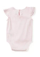Baby Girls Pointelle Knit Bodysuit
