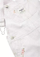 Toddler Girls Woven Shortall
