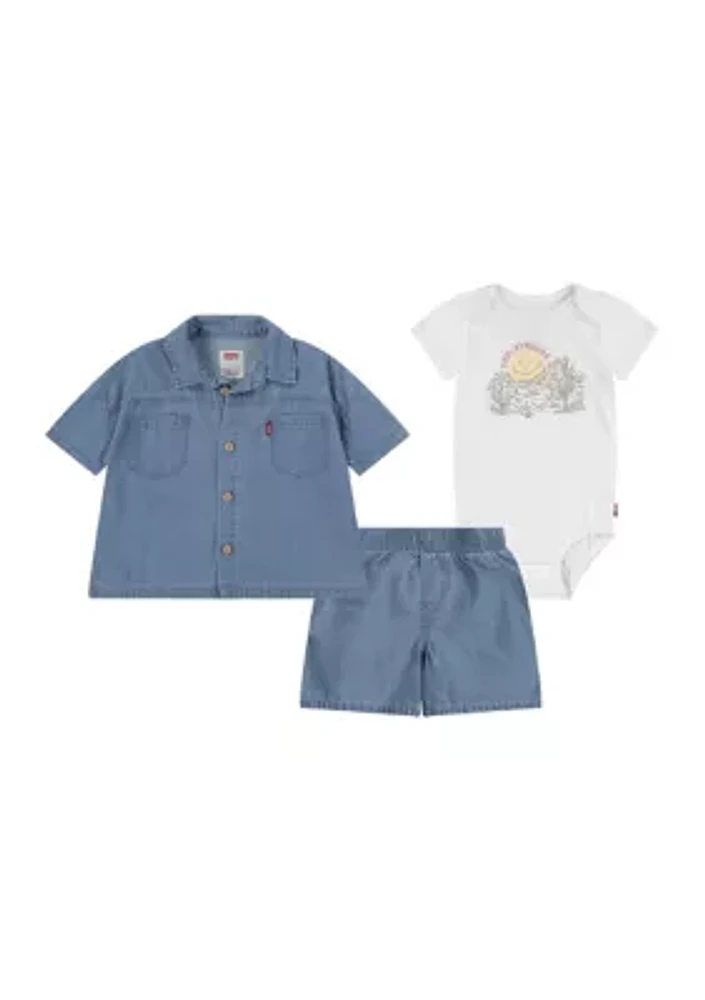 Baby Boys 3 Piece Layering Set