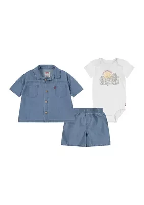 Baby Boys 3 Piece Layering Set