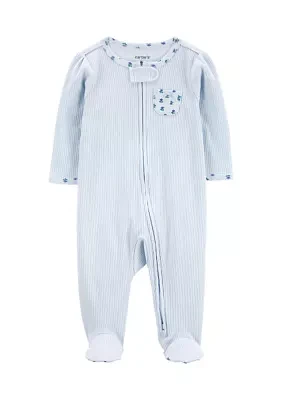 Baby Girls Printed One-Piece Pajama