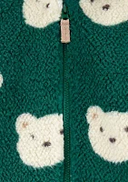 Baby Boys 3 Piece Sherpa Jacket Set
