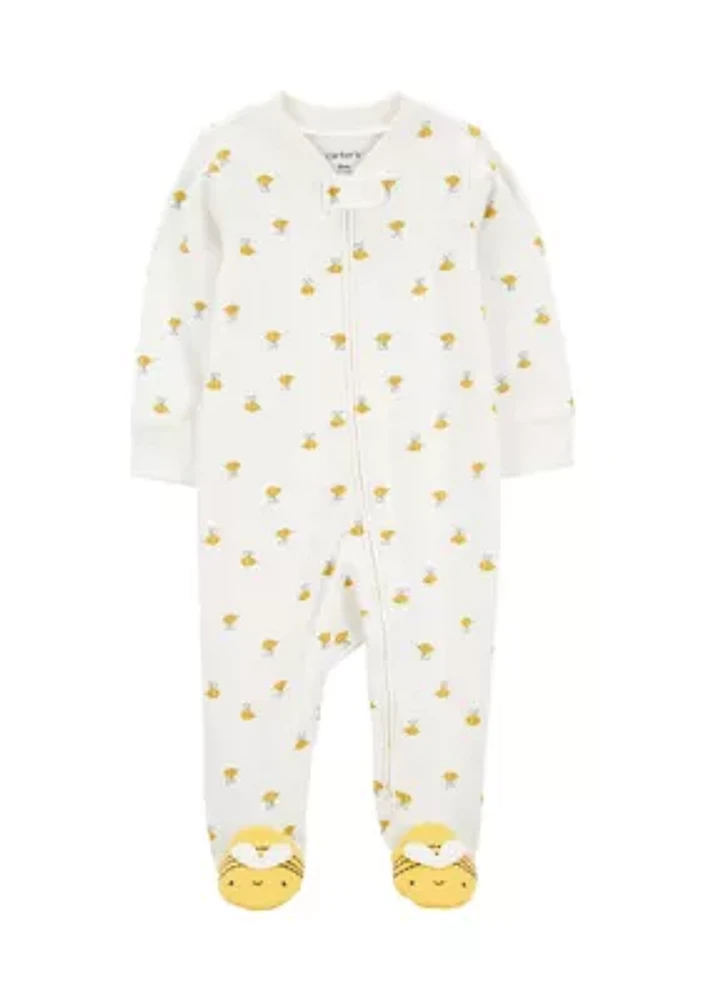 Baby Printed Footie Pajamas