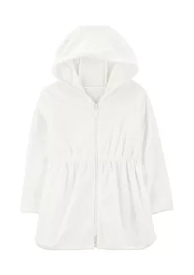Baby Girls Hooded Cover-Up