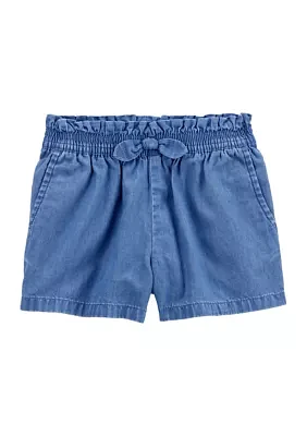 Toddler Girls Woven Shorts