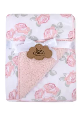 Baby Girls Rose Pink Blanket