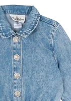 Toddler Girls Denim Dress