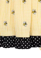 Baby Girls Bee Chiffon Seersucker Dress