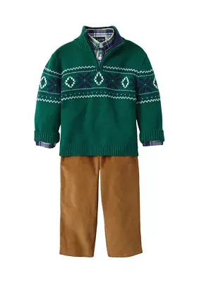 Boys 4-7 Printed Set