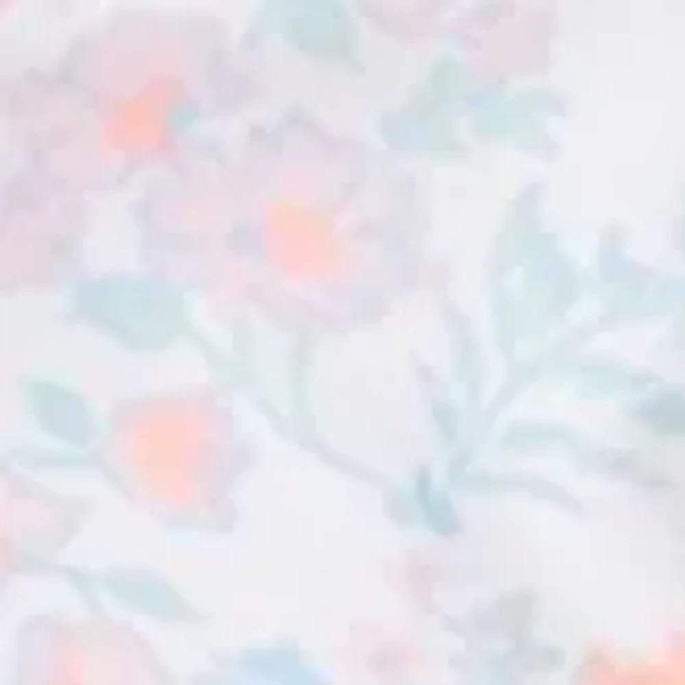 Baby Girls Floral Pom 2 Piece Swimsuit