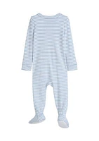 Baby Whale Printed Footie