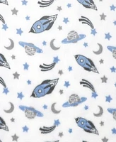 Baby Boys and Girls 2 Pack Flannel Fleece Blankets