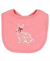 Baby Girls Floral Bunny Layette, 5 Piece Set
