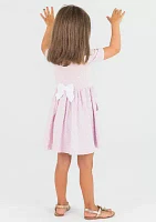Baby Girls Dainty Buds Printed Knit Dress