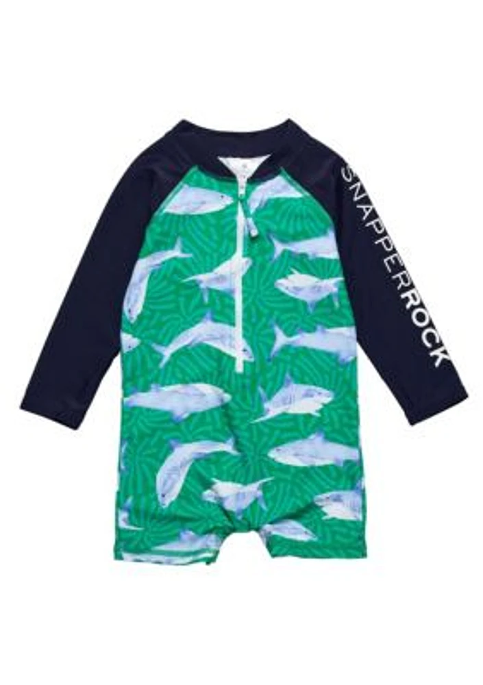 Reef Shark LS Sunsuit