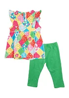 Baby Girls Patchwork Set