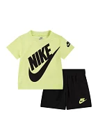 Baby Boys Graphic T-Shirt and Shorts Set
