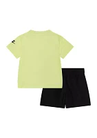 Baby Boys Graphic T-Shirt and Shorts Set