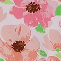 Girls 4-6x Floral Check Mix Printed Dress