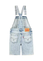Girls 4-6x Denim Midi Shortall
