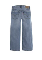 Girls 7-16 Cropped Wide Leg Jeans